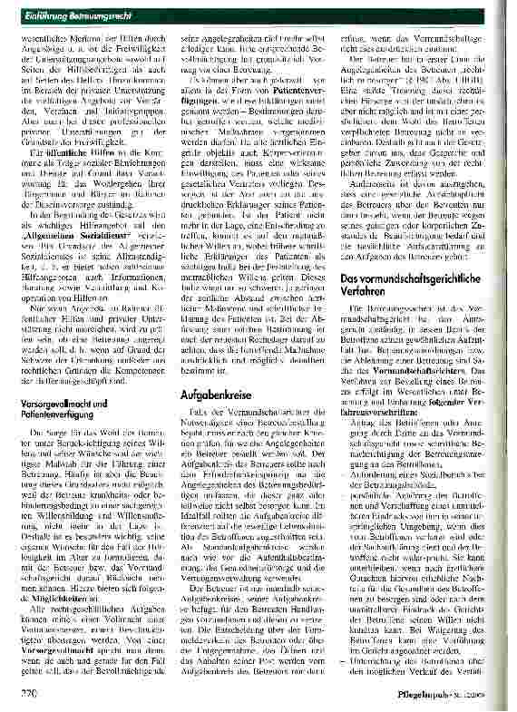 Vorschauseite 2: Eine Einführung in das Betreuungsrecht