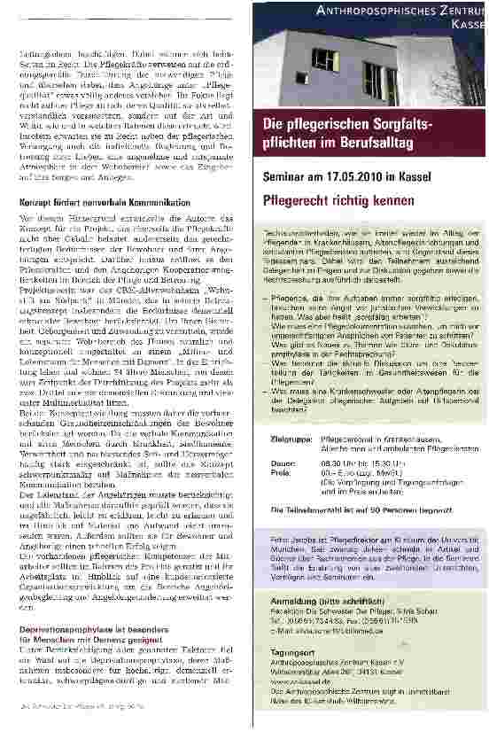 Vorschauseite 2: Basale Stimulation fördert Nähe