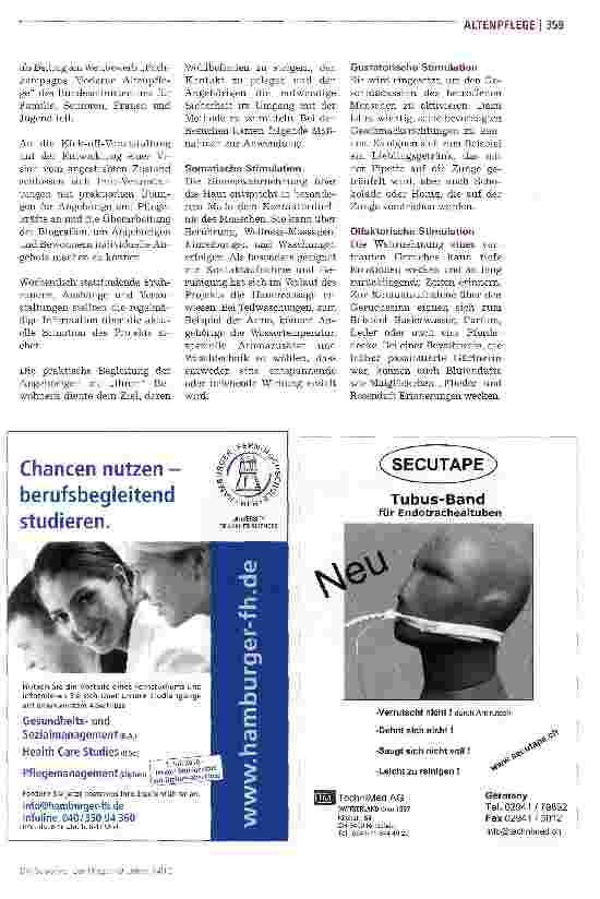 Vorschauseite 4: Basale Stimulation fördert Nähe