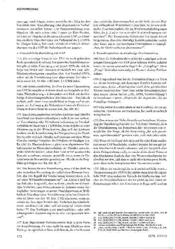 Vorschauseite 5: Preisabstimmung zwischen Händler und Lieferanten