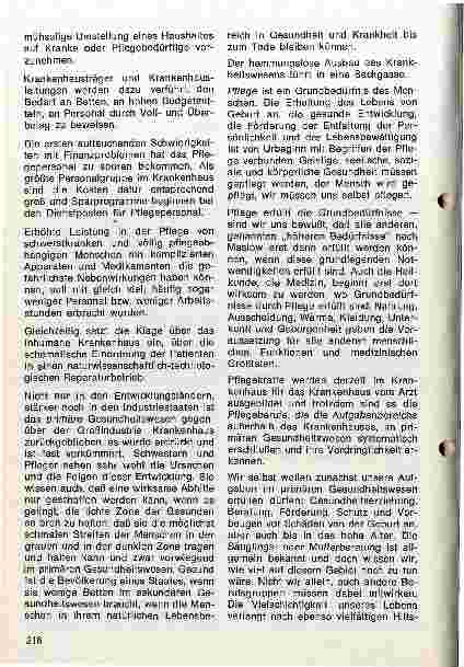 Vorschauseite 2: Die Aufgaben des Pflegedienstes in der primären Gesundheitsversorgung - Tag der Krankenpflege 1980