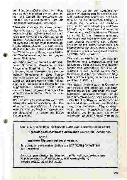 Vorschauseite 3: Die Aufgaben des Pflegedienstes in der primären Gesundheitsversorgung - Tag der Krankenpflege 1980