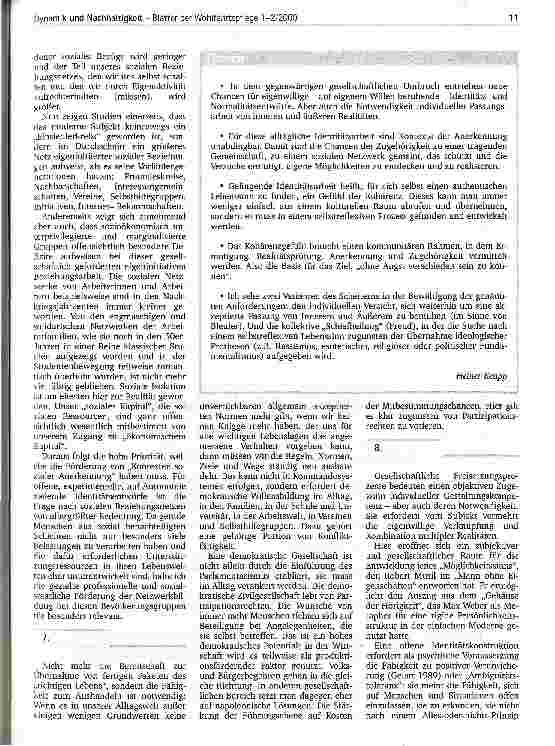 Vorschauseite 3: Ermutigung zum aufrechten Gang