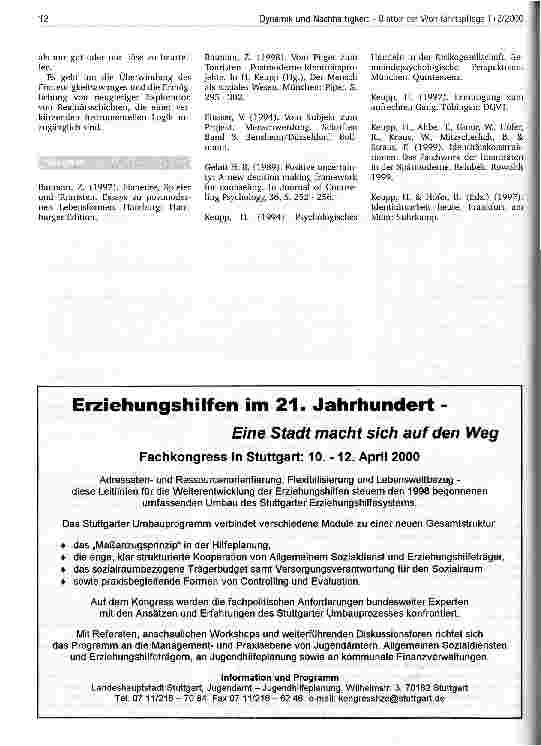 Vorschauseite 4: Ermutigung zum aufrechten Gang