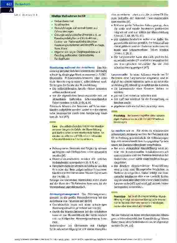 Vorschauseite 5: Epidermolysis bullosa Anästhesieführung bei Kindern