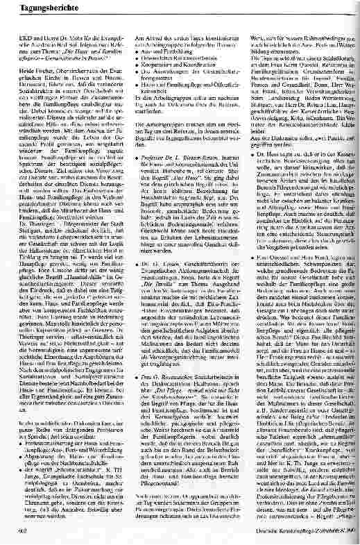Vorschauseite 2: Familienpflege ist wichtig, weil Familie wichtig ist