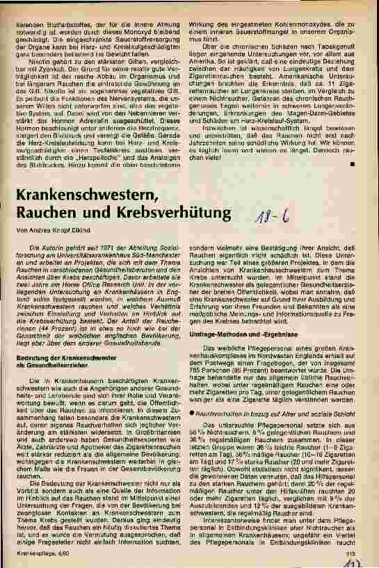 Vorschauseite 2: Weltgesundheitstag 1980 Rauchen oder Gesundheit - Deine Wahl