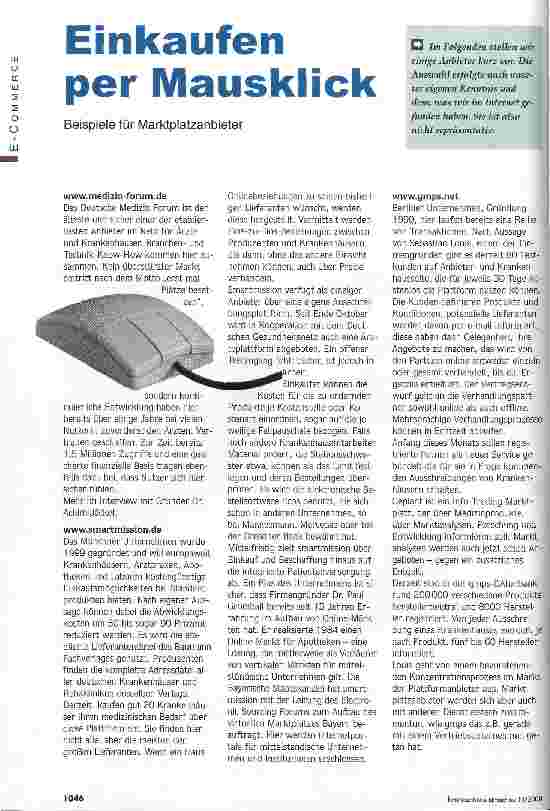 Vorschauseite 1: Einkaufen per Mausklick Beispiele für Marktplatzanbieter