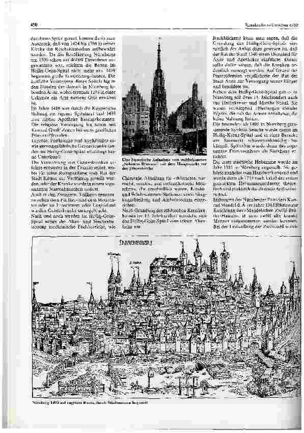 Vorschauseite 2: Medizinalgeschichte der Stadt Nürnberg