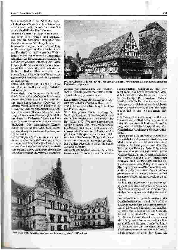 Vorschauseite 5: Medizinalgeschichte der Stadt Nürnberg