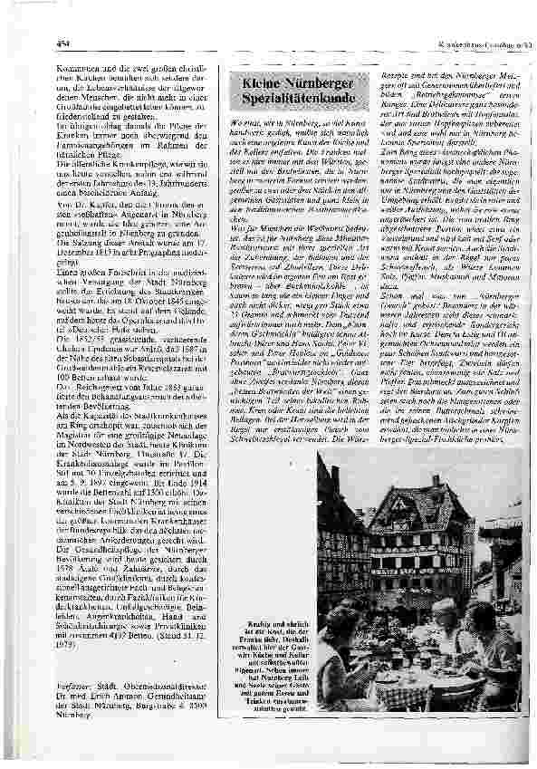 Vorschauseite 6: Medizinalgeschichte der Stadt Nürnberg