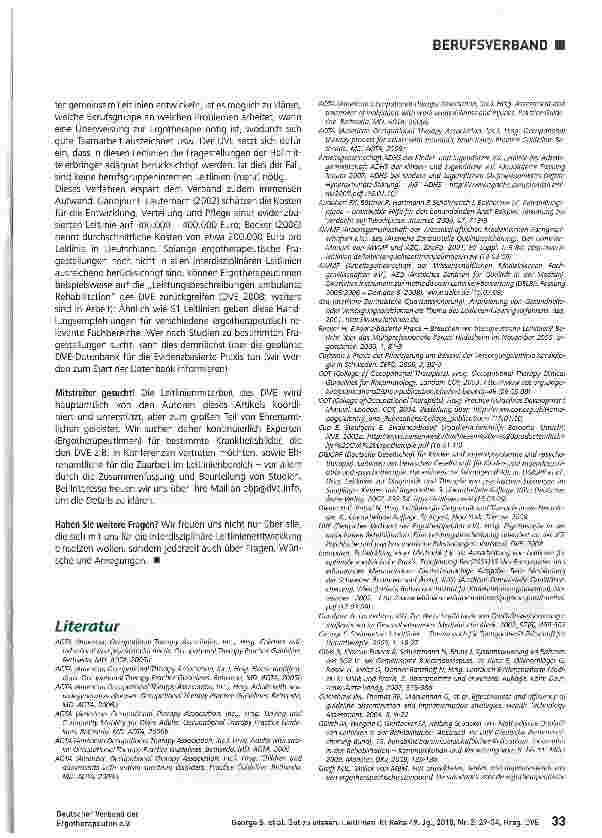 Vorschauseite 5: Gut zu wissen: Leitlinien