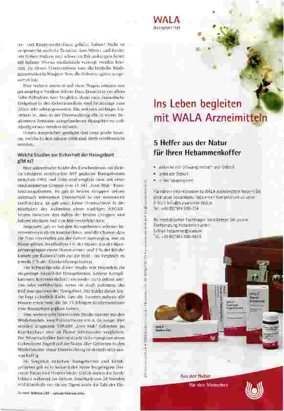 Vorschauseite 2: Wie sicher sind Hausgeburten?