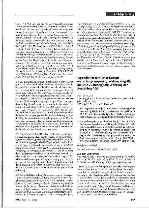 Vorschauseite 4: Beiladung; vorbeugende Schuldnerberatung; Verhinderung von HilfebedürftigkeitSGB II §§1 Abs.1 Sätze 2 und 4 Nr.1, 3 Abs.l, 5 Abs.2 Satz 1, 7Abs.1 und 2,16 Abs.2, Abs.3 Satz 1,16 g…