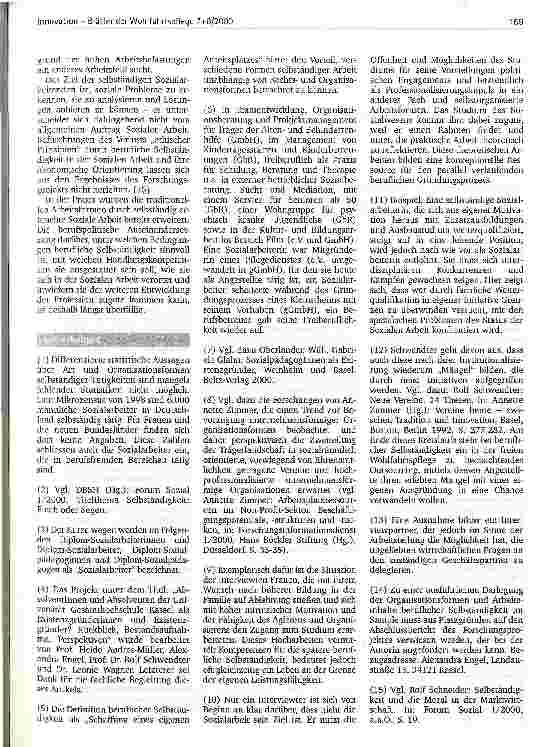 Vorschauseite 4: Selbständige Soziale Arbeit Berufliche Selbständigkeit von Sozialarbeitenden zwischen Arbeitsbedürfnissen und sozialpolitischer Abhängigkeit