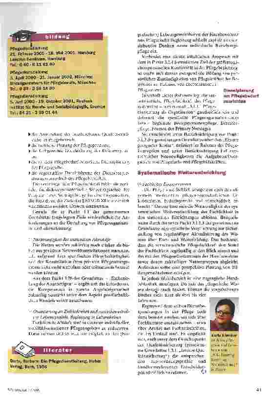 Vorschauseite 2: Die zentrale Achse