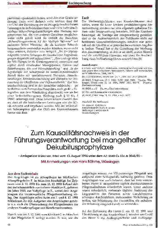 Vorschauseite 3: Imagewerbung durch Krankenhäuser