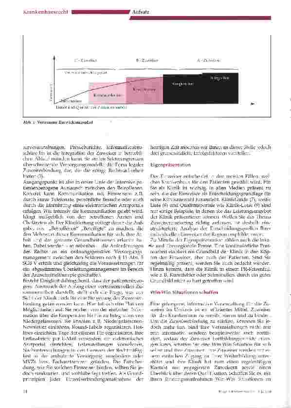 Vorschauseite 2: Strategisches Zuweisermarketing -Eine Form legaler Zuweiserbindung (1)