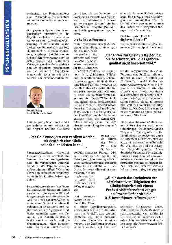 Vorschauseite 2: Die Prognosen verlangen neue Konzepte