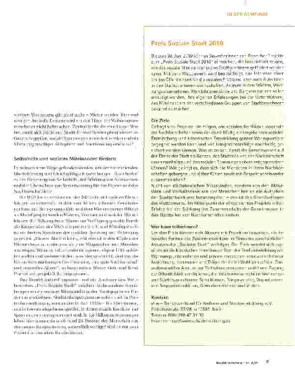 Vorschauseite 2: „Daheim statt Heim - Wohnungsbauunternehmen und Demenz