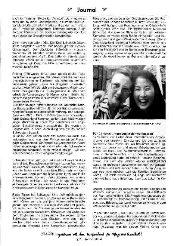 Vorschauseite 2: Zeitzeugin Elisabeth SchaeperEin Leben mit der Frohen Botschaft, Teil 2