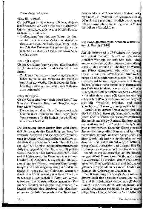 Vorschauseite 2: Die Anfänge der Krankenpflegeausbildung, dargestellt an der Krankenwartschule Franz Anton Mais und den ersten Lehrbüchern. ..