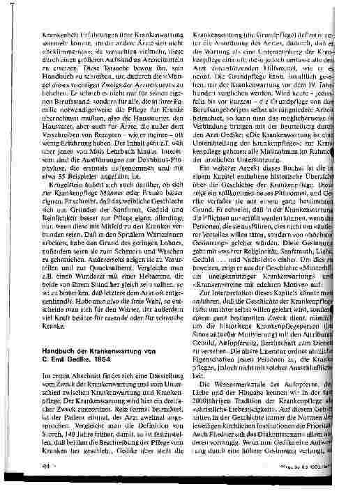 Vorschauseite 6: Die Anfänge der Krankenpflegeausbildung, dargestellt an der Krankenwartschule Franz Anton Mais und den ersten Lehrbüchern. ..