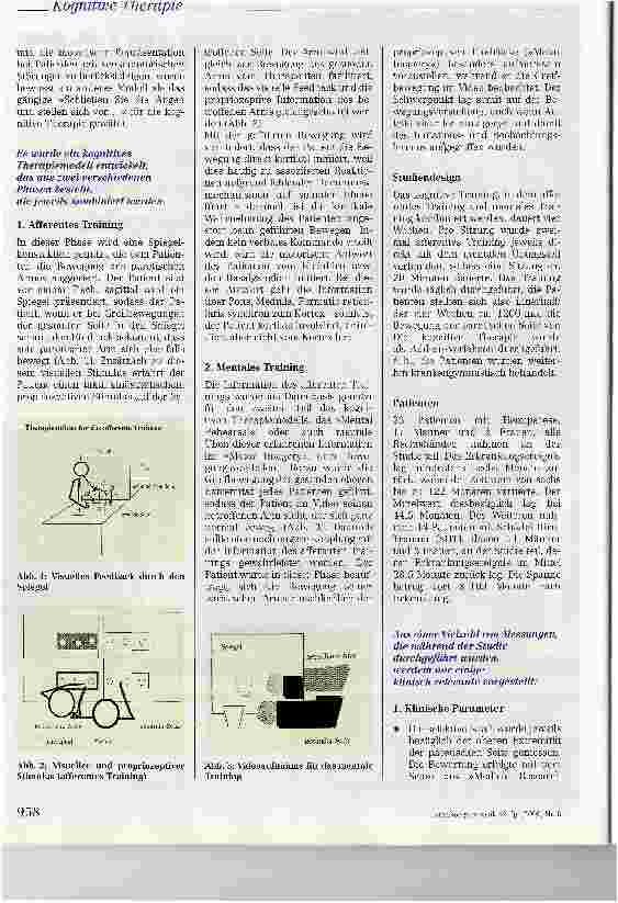 Vorschauseite 3: Kognitive Therapie sensomotorischer Störungen