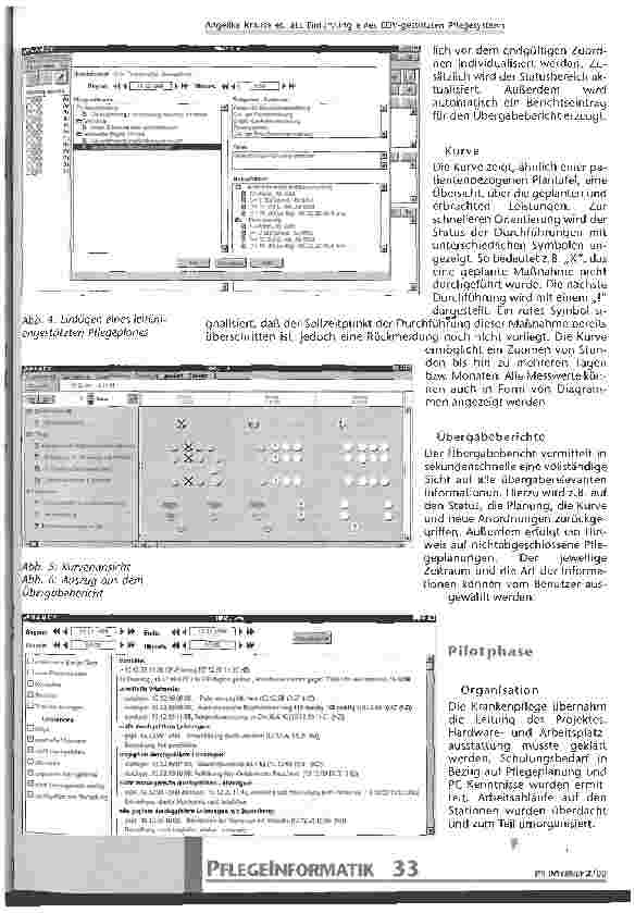 Vorschauseite 4: Einführung eines EDV-gestützten Pflegesystems