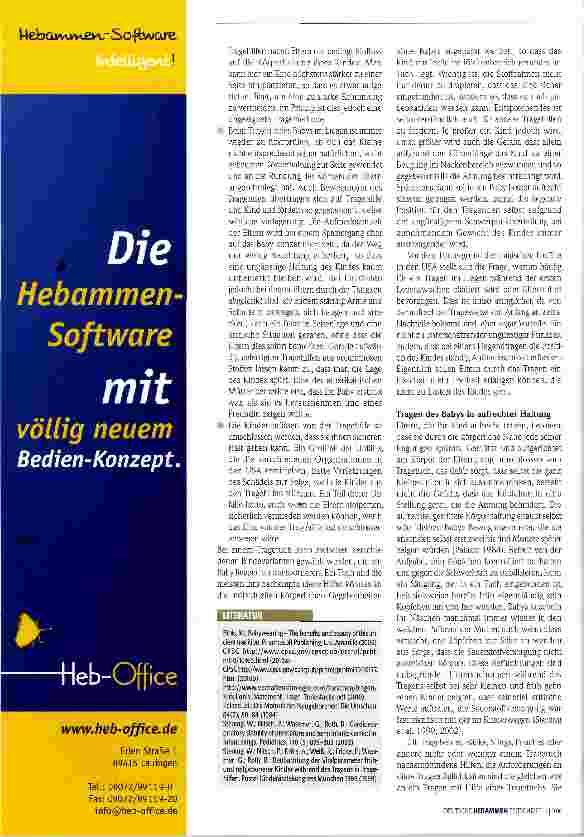 Vorschauseite 3: Tragen ist nicht gleich Tragen