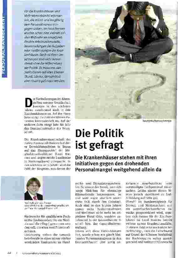 Vorschauseite 1: Die Politik ist gefragt