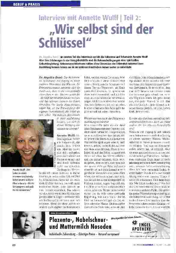 Vorschauseite 1: „Wir selbst sind der Schlüssel