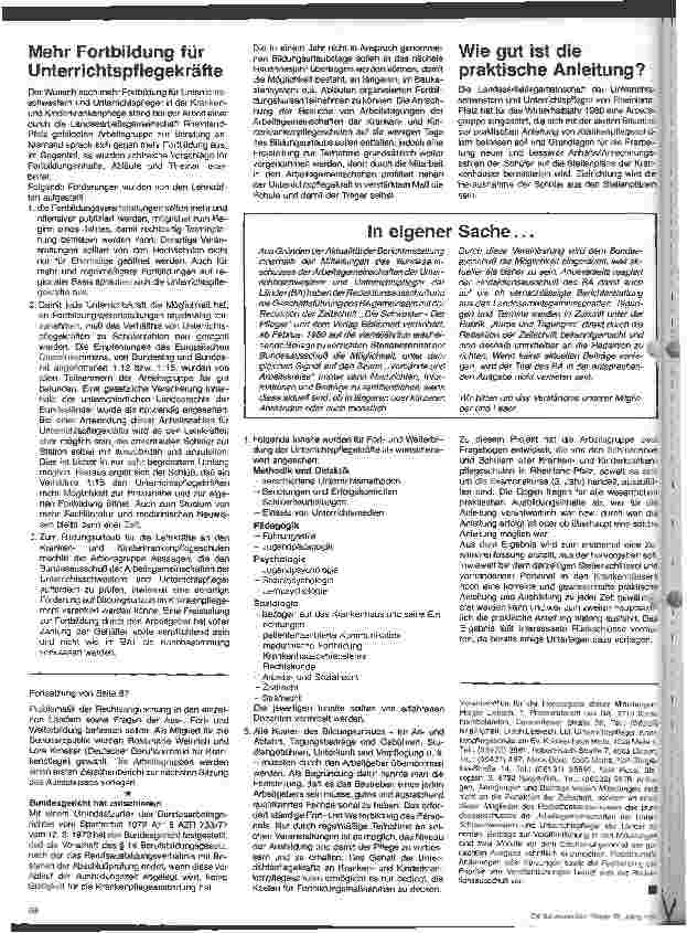 Vorschauseite 4: Diskussion um mögliche Anrechnung der Arbeitsleistung