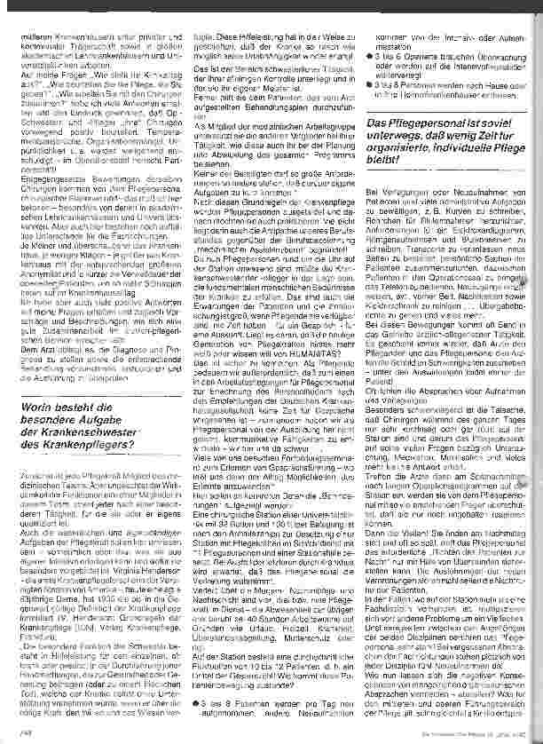Vorschauseite 2: Der Klinikalltag - Anspruch und Wirklichkeit