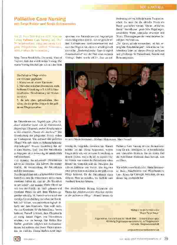 Vorschauseite 1: Palliative Care Nursing