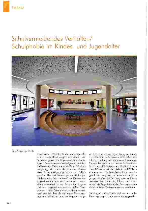 Vorschauseite 1: Schulvermeidendes Verhalten/ Schulphobie im Kindesund Jugendalter