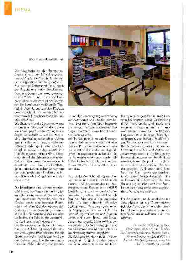 Vorschauseite 3: Schulvermeidendes Verhalten/ Schulphobie im Kindesund Jugendalter