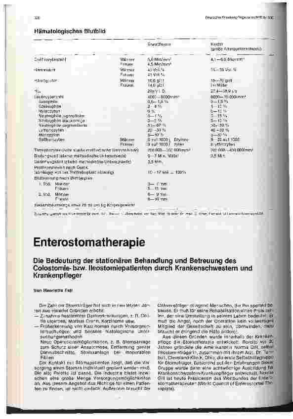 Vorschauseite 2: Laborwerte aus Blut, Harn und Liquor