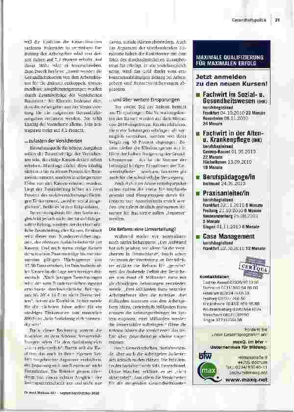 Vorschauseite 2: Im Dauerclinch