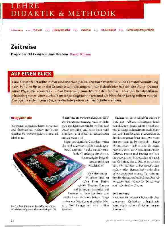 Vorschauseite 1: Zeitreise