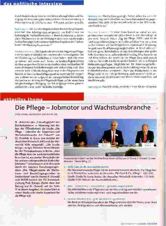 Vorschauseite 3: Wir schätzen die Leistungsfähigkeit der privaten Anbieter