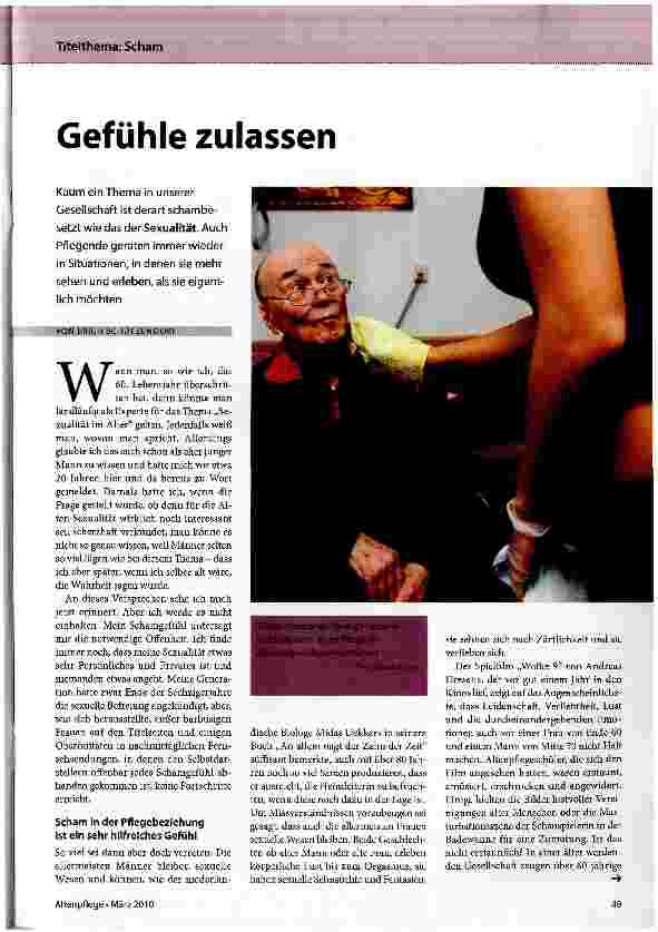Vorschauseite 1: Gefühle zulassen