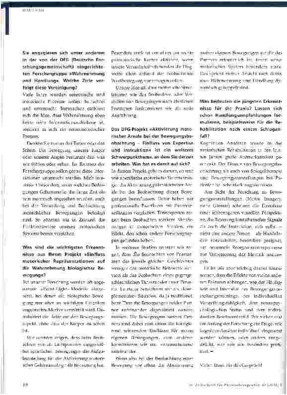 Vorschauseite 2: Neurowissenschaften im Fokus