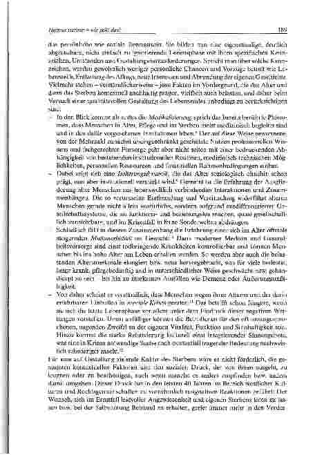 Vorschauseite 3: Human sterben - wie geht das? Ein Gestaltungskonzept wider das Töten am Lebensende