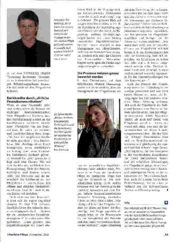 Vorschauseite 2: Mehr Liquidität und optimale Prozesse