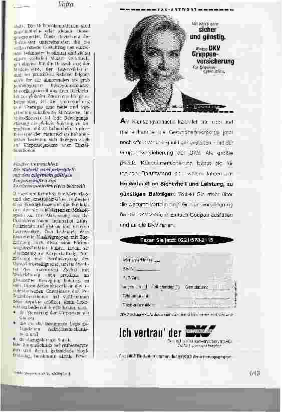 Vorschauseite 4: Der Unterschied zwischen der Vojta-Therapie und anderen krankengymnastischen Therapiemethoden
