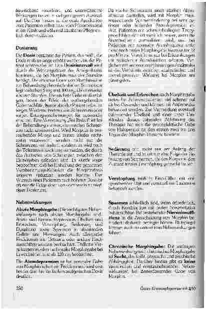 Vorschauseite 2: Orale Schmerztherapie mit Morphium