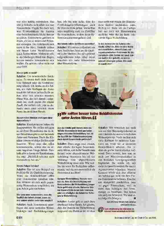 Vorschauseite 2: „Die Wut entlädt sich in der Suche nach einer wirklich freien Berufsform