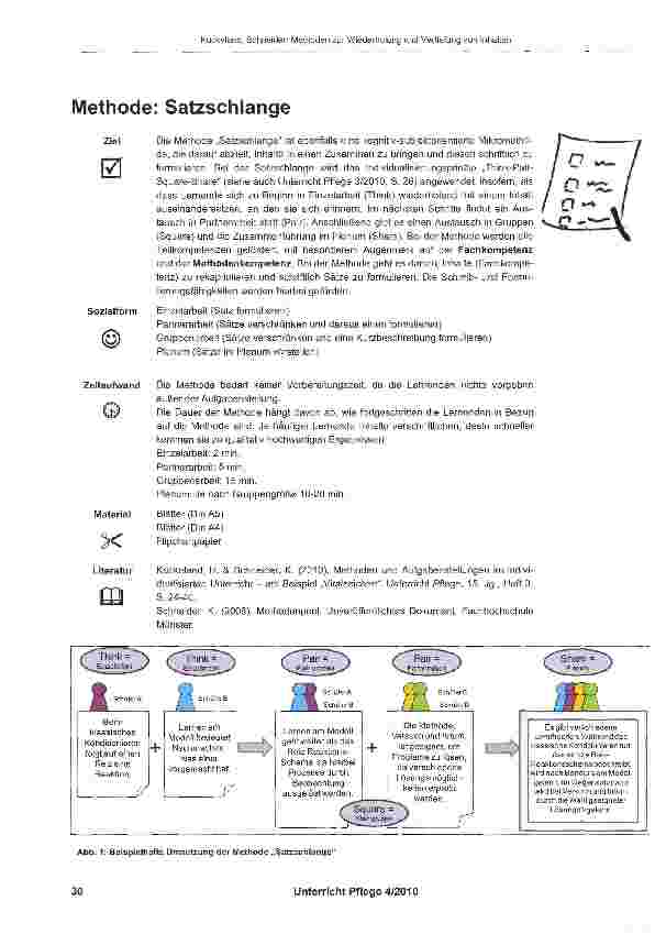 Vorschauseite 3: Methoden zur Wiederholung und Vertiefung von Inhalten