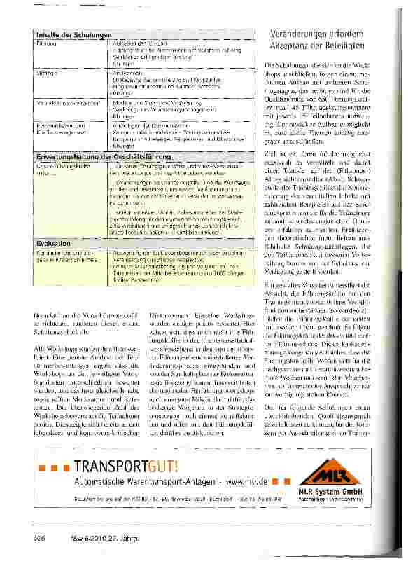 Vorschauseite 3: Kompetenztraining für Führungskräfte